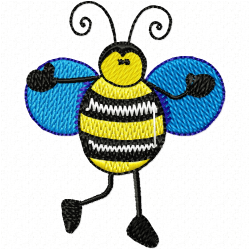 Kids And Toys Embroidery Design 8